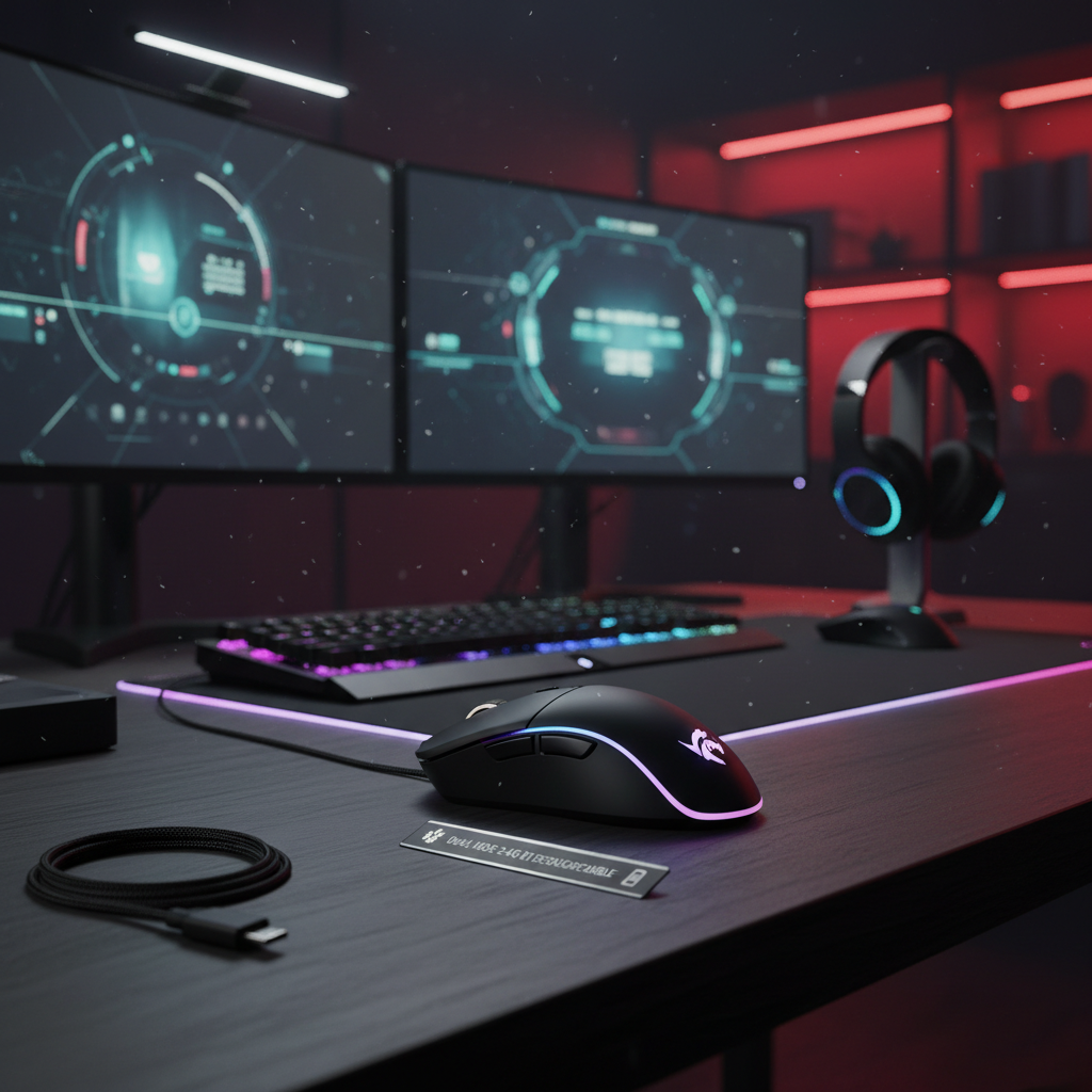 Mouse gamer bluetooth lifestyle
