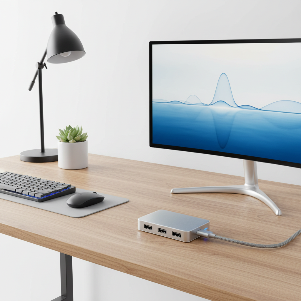Adaptador USB 3 em 1 lifestyle