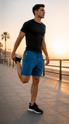 Short de Corrida Masculino Leve e Respirável