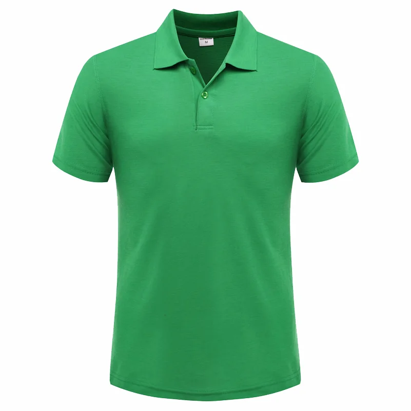 Camisa Polo Masculina Bordada | Estilo Business Casual Respirável