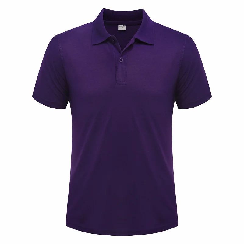 Camisa Polo Masculina Bordada | Estilo Business Casual Respirável