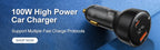 Carregador Veicular Baseus 30W com Carregamento Rápido QC4.0 e USB-C