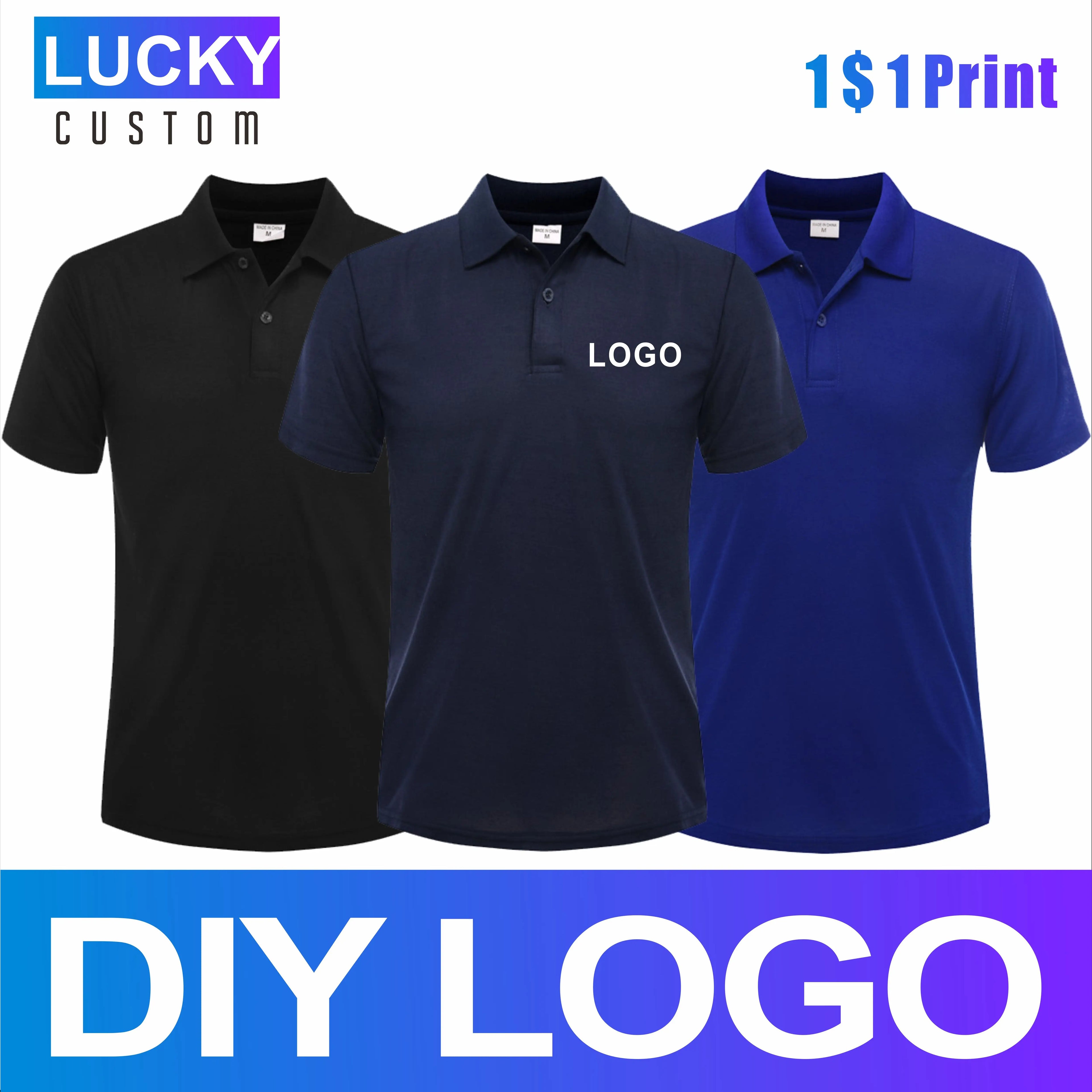 Camisa Polo Masculina Bordada | Estilo Business Casual Respirável
