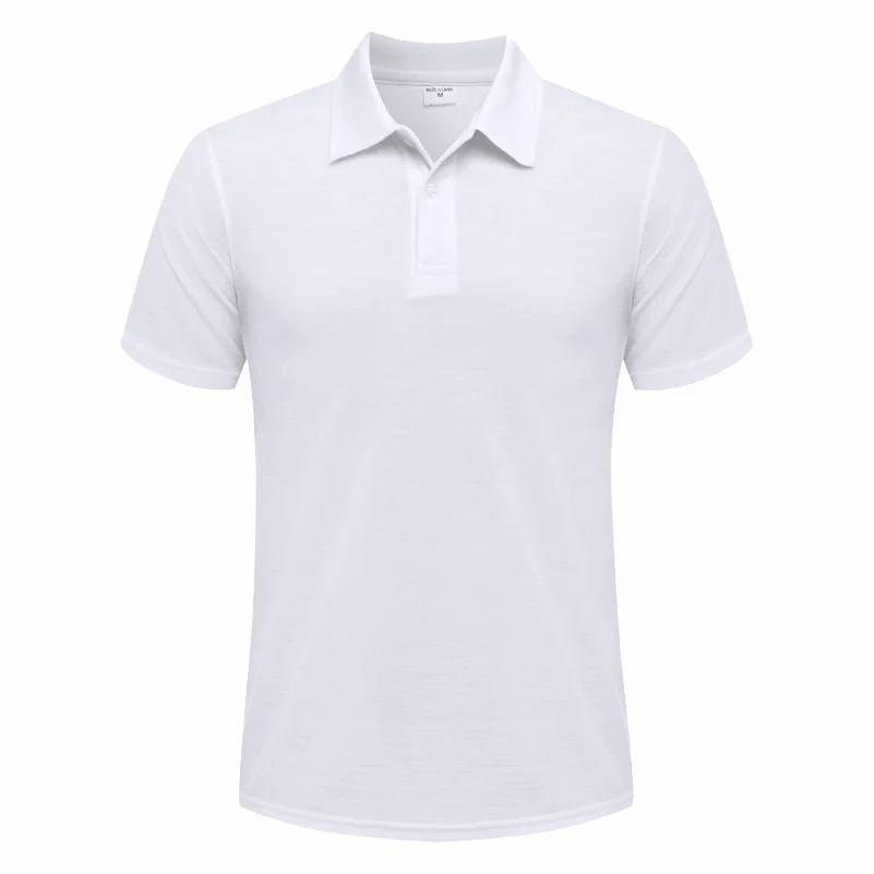 Camisa Polo Masculina Bordada | Estilo Business Casual Respirável
