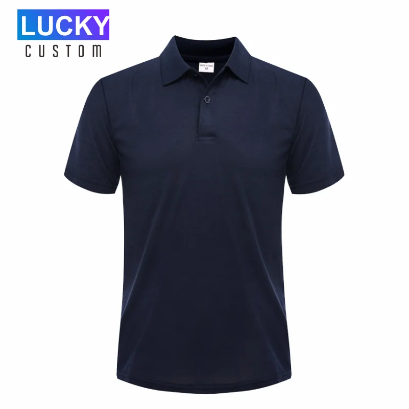 Camisa Polo Masculina Bordada | Estilo Business Casual Respirável