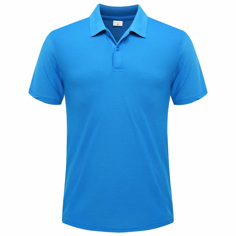 Camisa Polo Masculina Bordada | Estilo Business Casual Respirável