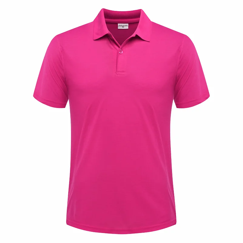 Camisa Polo Masculina Bordada | Estilo Business Casual Respirável