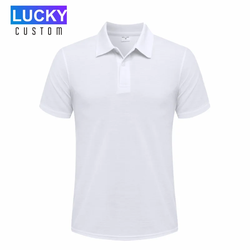 Camisa Polo Masculina Bordada | Estilo Business Casual Respirável