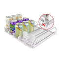 Organizador de Bebidas com Mola para Geladeira