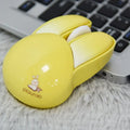 Mouse Sem Fio Silencioso MOFII Design Coelho Fofo 1200 DPI