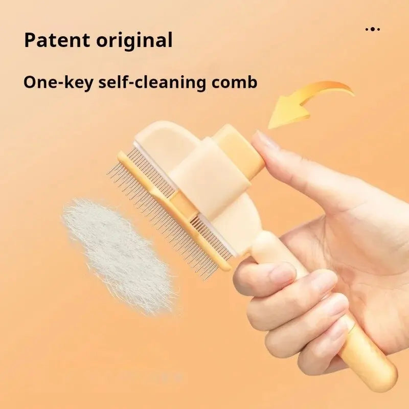 Escova Removedora de Pelos para Cães e Gatos | Limpeza Fácil