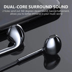 Fone Intra-auricular USB-C com Microfone para Games e Música