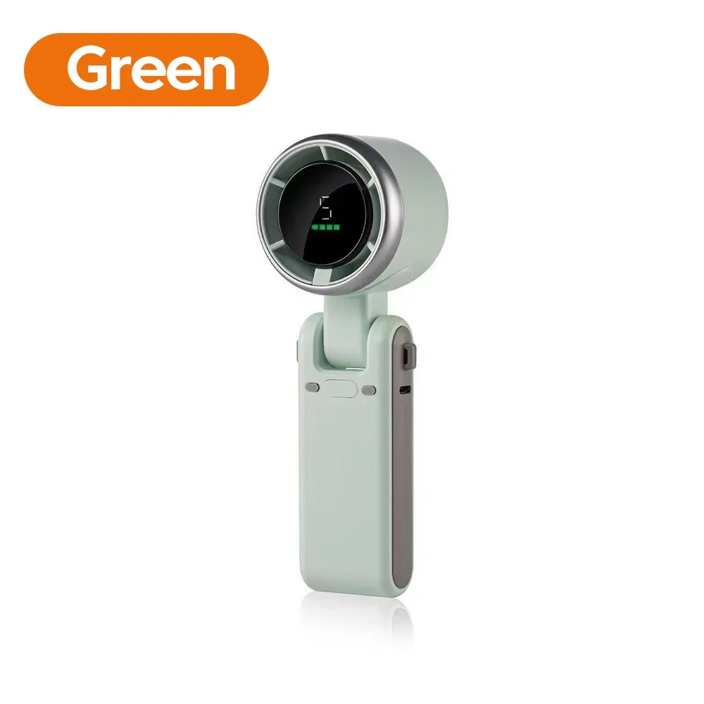 Mini Ventilador USB Recarregável com Bateria de Lítio | Portátil e Silencioso