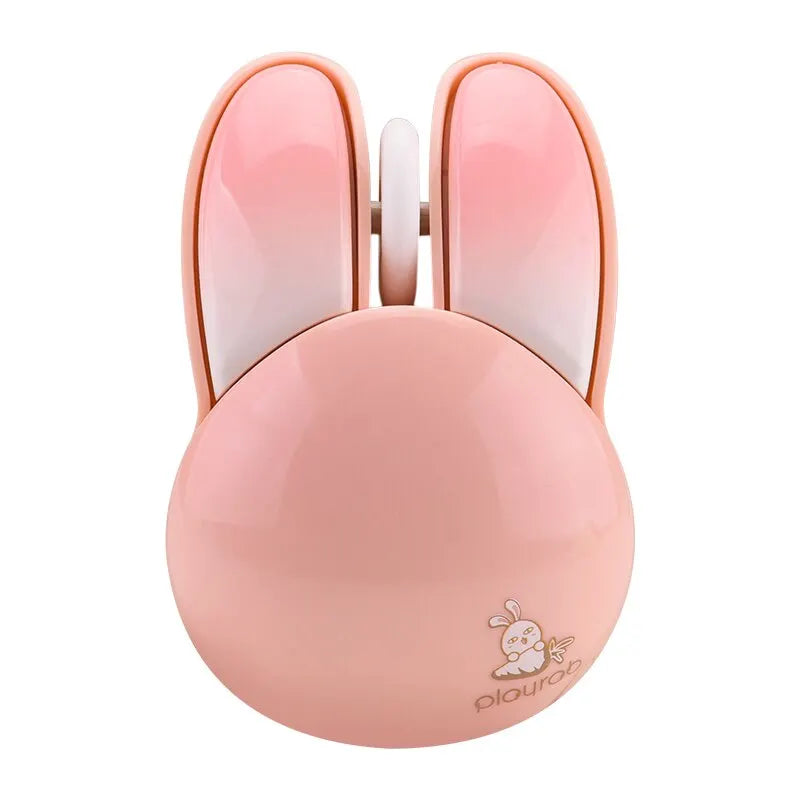 Mouse Sem Fio Silencioso MOFII Design Coelho Fofo 1200 DPI