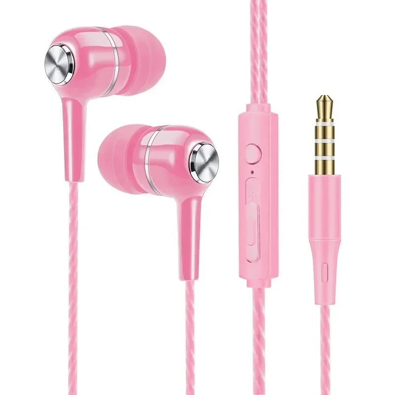 Fone de Ouvido Esportivo com Fio Hi-Fi 3,5mm
