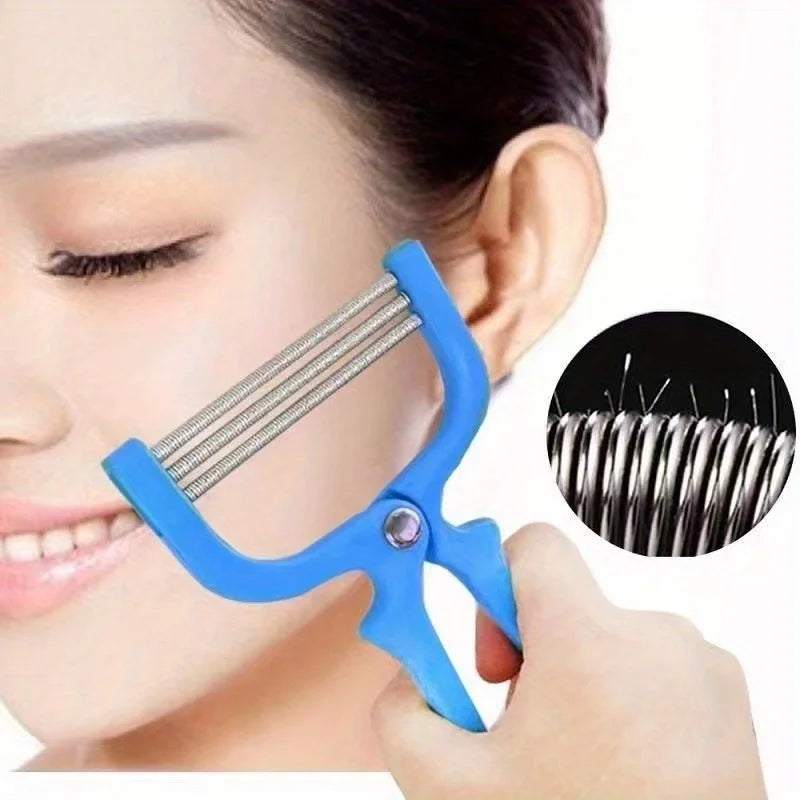 Depilador Facial Portátil para Lábios e Sobrancelhas | Remoção Suave de Pelos
