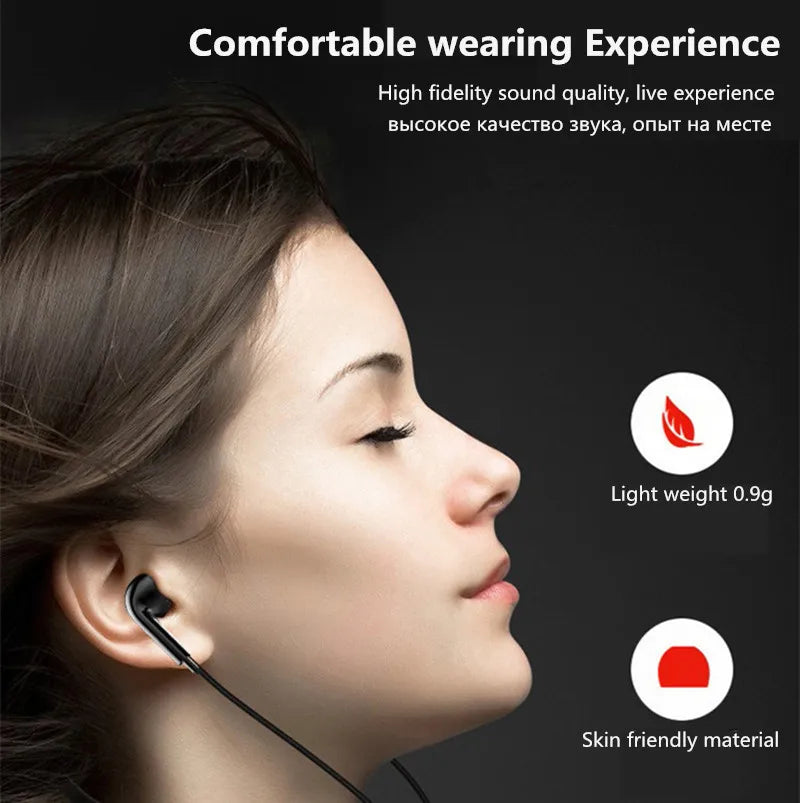 Fone de Ouvido com Fio e Microfone 3,5mm