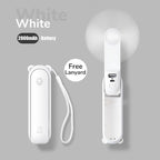 Mini Ventilador Recarregável USB 2000mAh Silencioso Himist