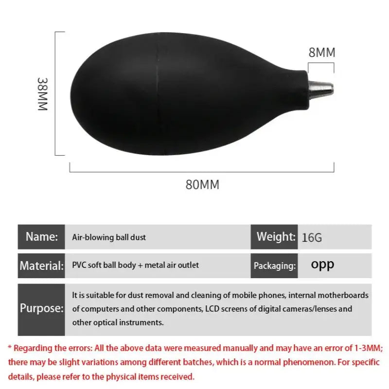 Bomba de Ar Manual Portátil em Borracha