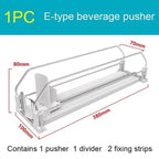 Organizador de Bebidas com Mola para Geladeira
