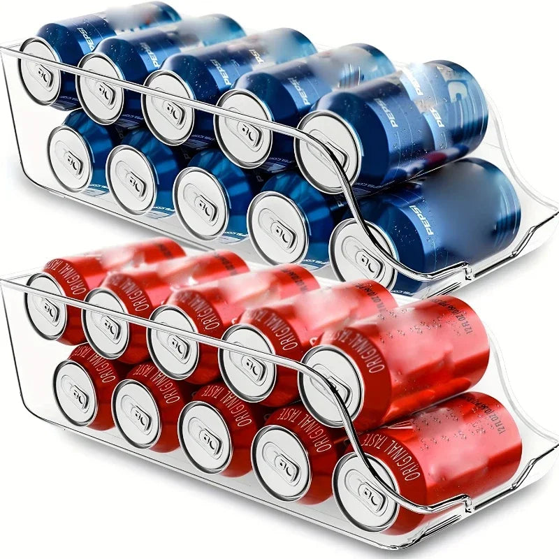 Organizador de Geladeira para Latas e Bebidas