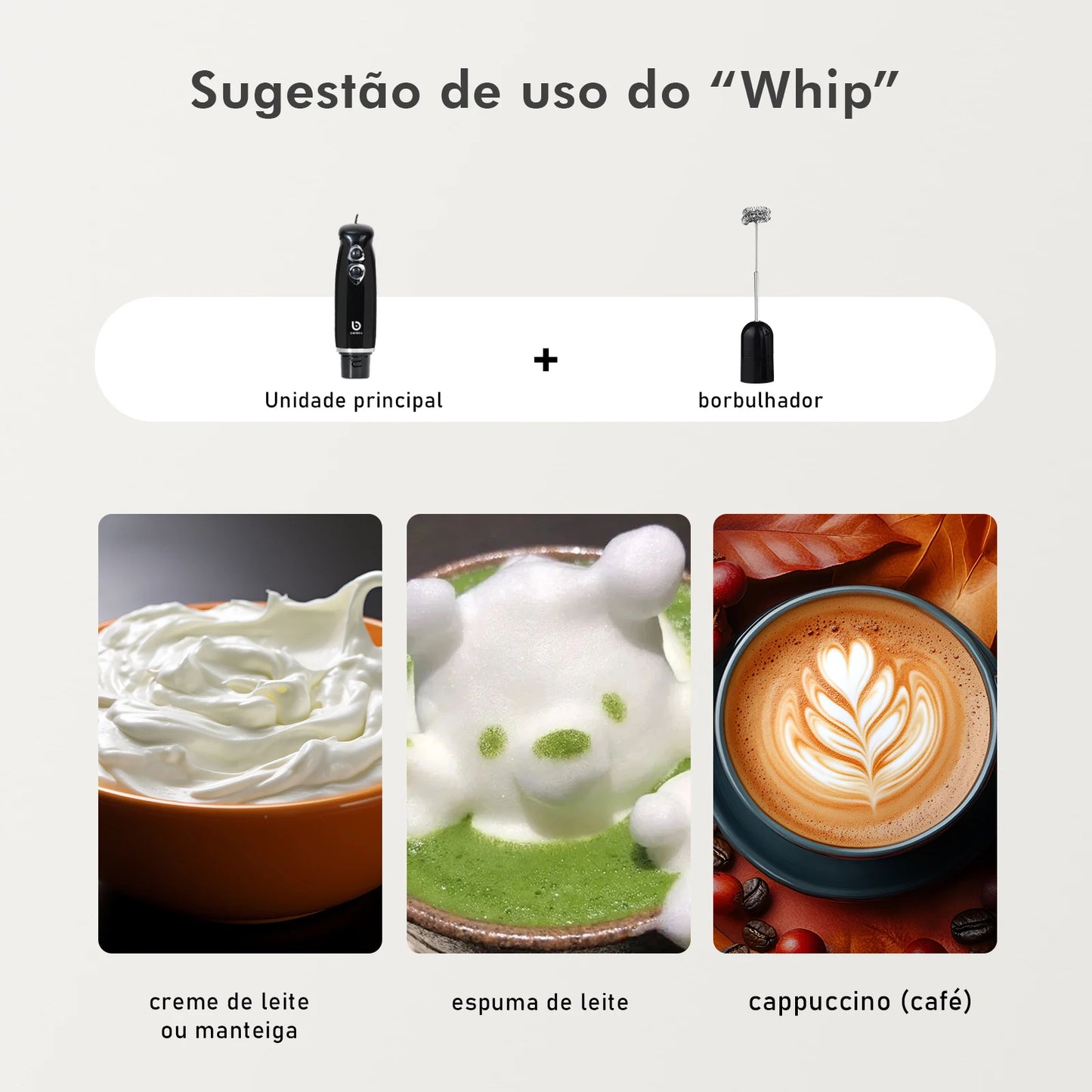 Mini Liquidificador Portátil Elétrico 127V/220V