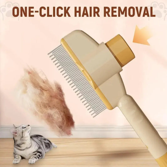 Escova Removedora de Pelos para Cães e Gatos | Limpeza Fácil