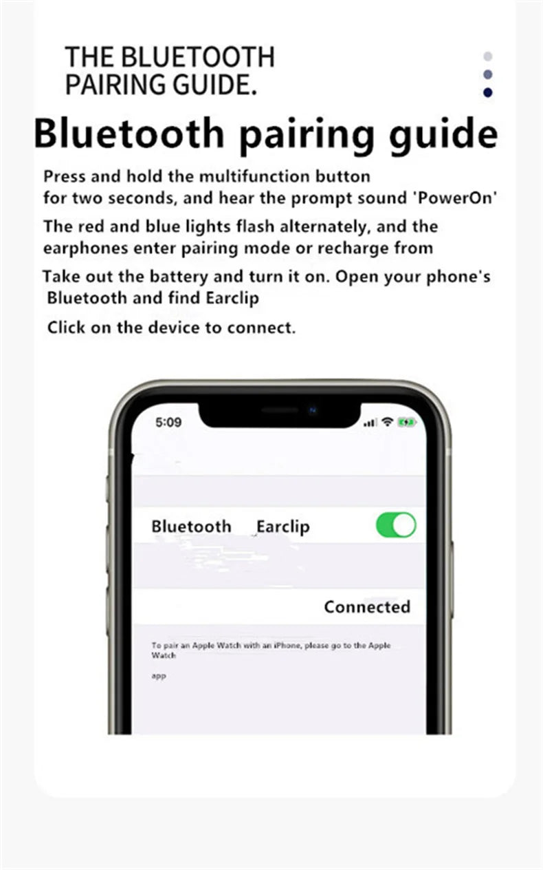 Fone Bluetooth de Condução Óssea com Microfone