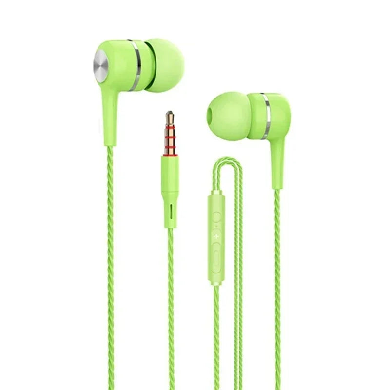 Fone de Ouvido Esportivo com Fio Hi-Fi 3,5mm