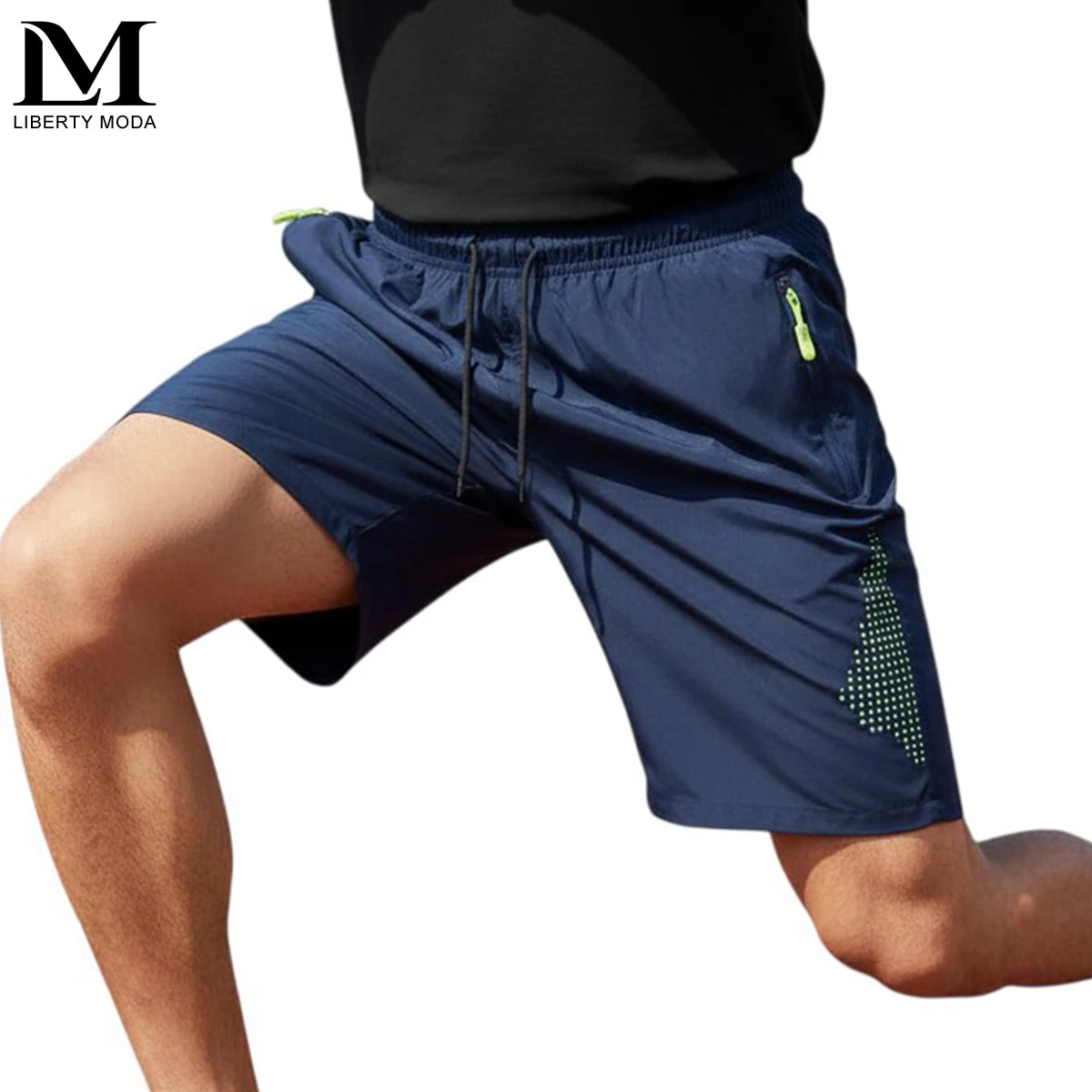 Short de Corrida Masculino Leve e Respirável