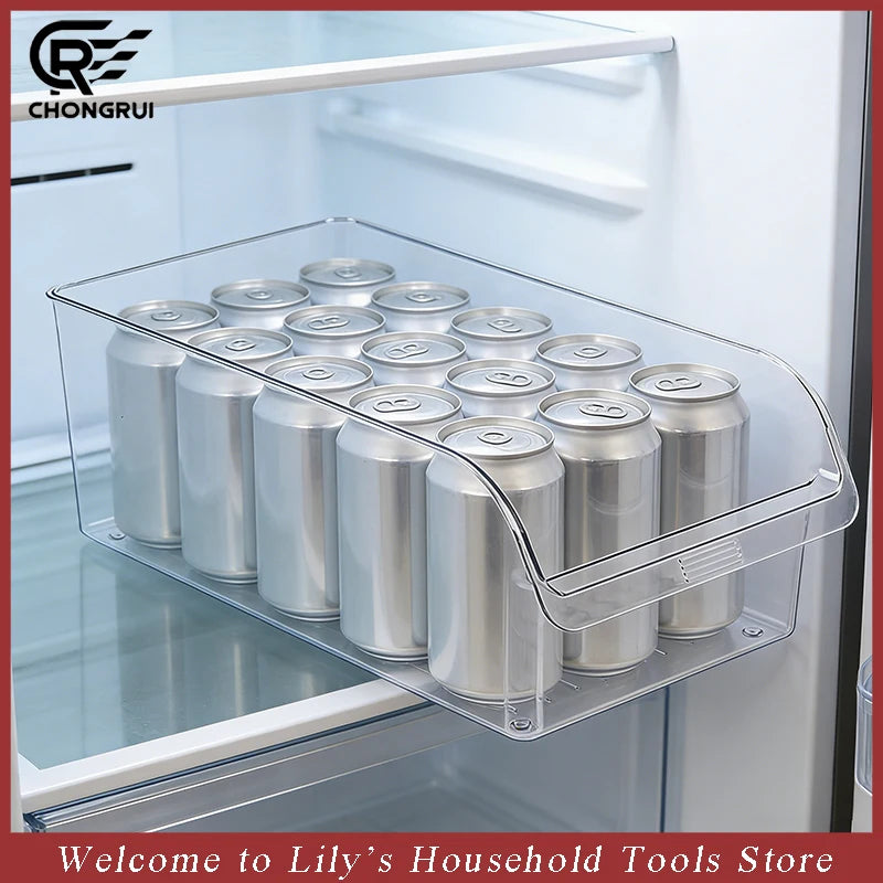 Organizador de Latas para Geladeira com Dispenser