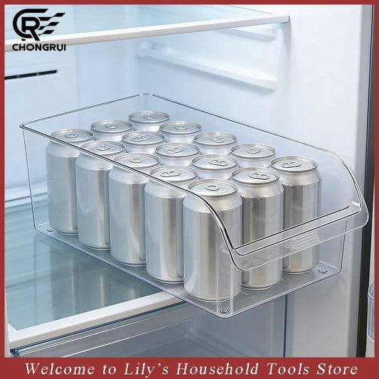 Organizador de Latas para Geladeira com Dispenser