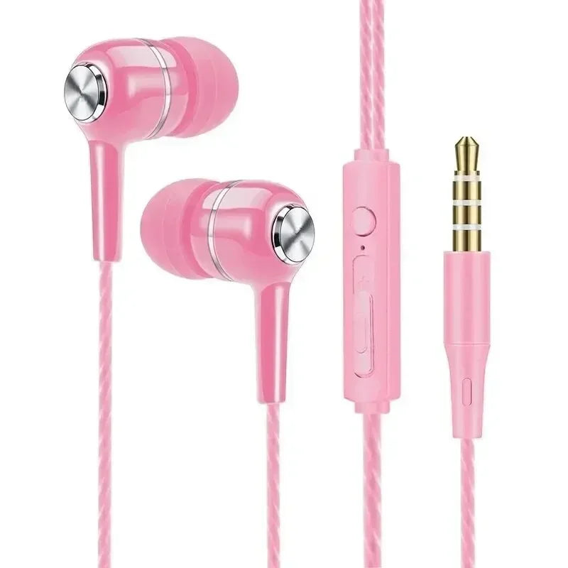 Fone de Ouvido Esportivo com Fio Hi-Fi 3,5mm