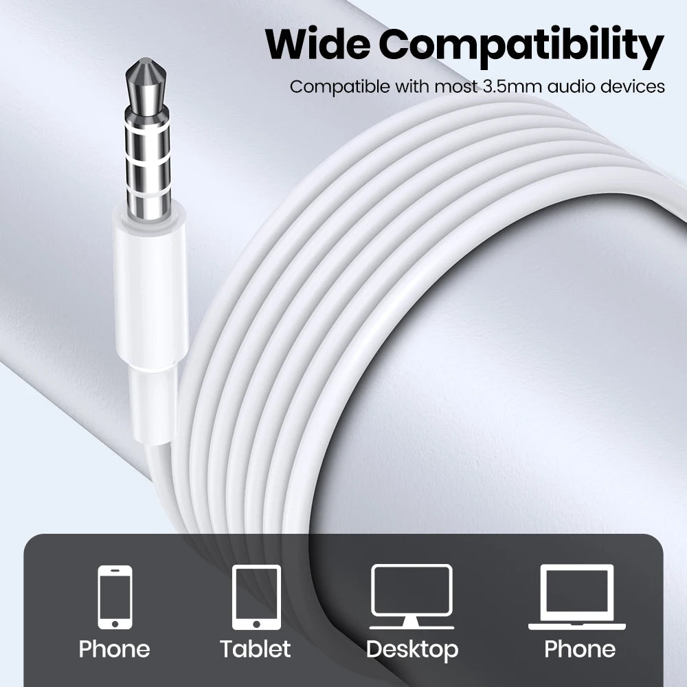 Fone de Ouvido com Fio 3,5mm Compatível com Xiaomi e Redmi