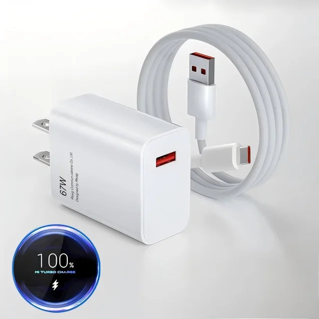 Carregador de Viagem USB 15W com Carregamento Rápido | Bivolt 100-240V