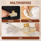 Escova Removedora de Pelos para Cães e Gatos | Limpeza Fácil