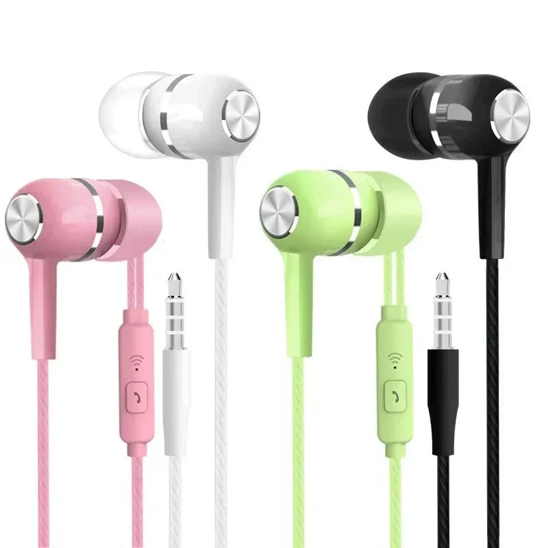 Fone de Ouvido Esportivo com Fio Hi-Fi 3,5mm
