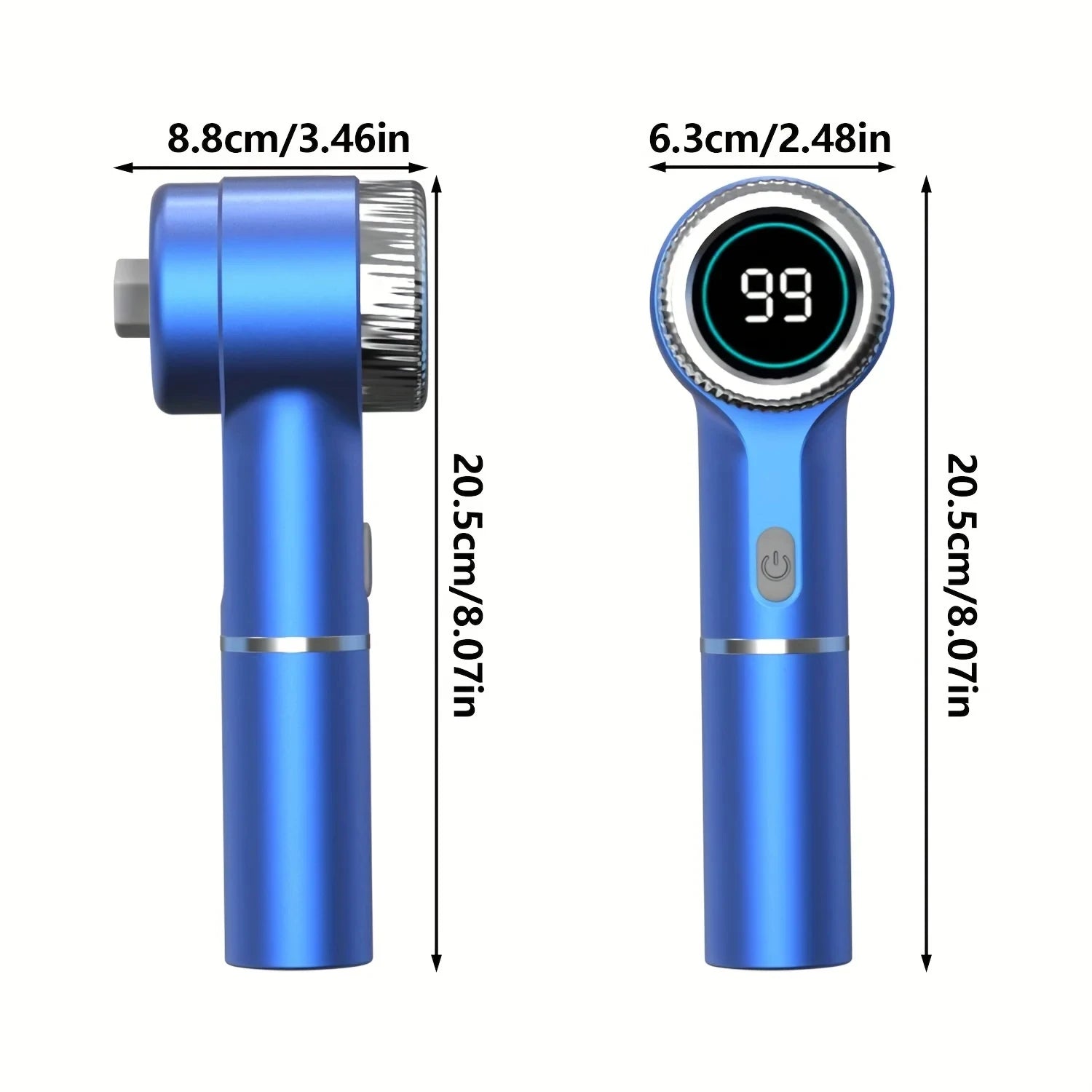 Escova Elétrica de Limpeza 5 em 1 com LED