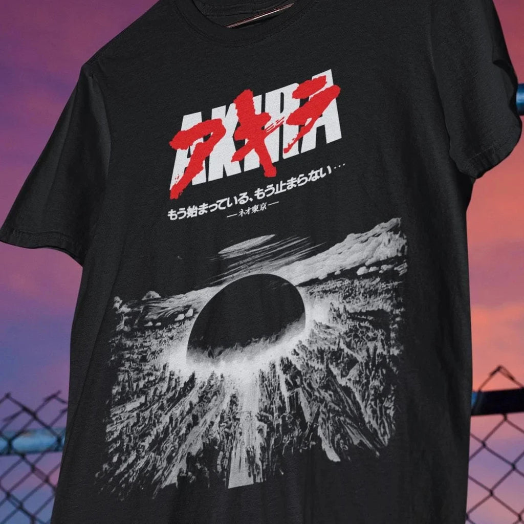 Camiseta Akira Anime Streetwear Unissex