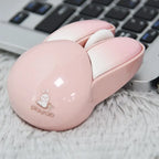 Mouse Sem Fio Silencioso MOFII Design Coelho Fofo 1200 DPI