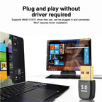 Adaptador Bluetooth 5.4 USB para PC | Dongle Receptor Sem Fio