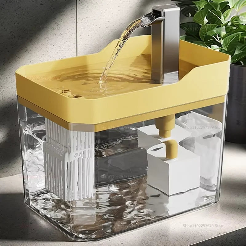 Bebedouro Automático para Gatos 1,5L com Filtro | Água Sempre Fresca