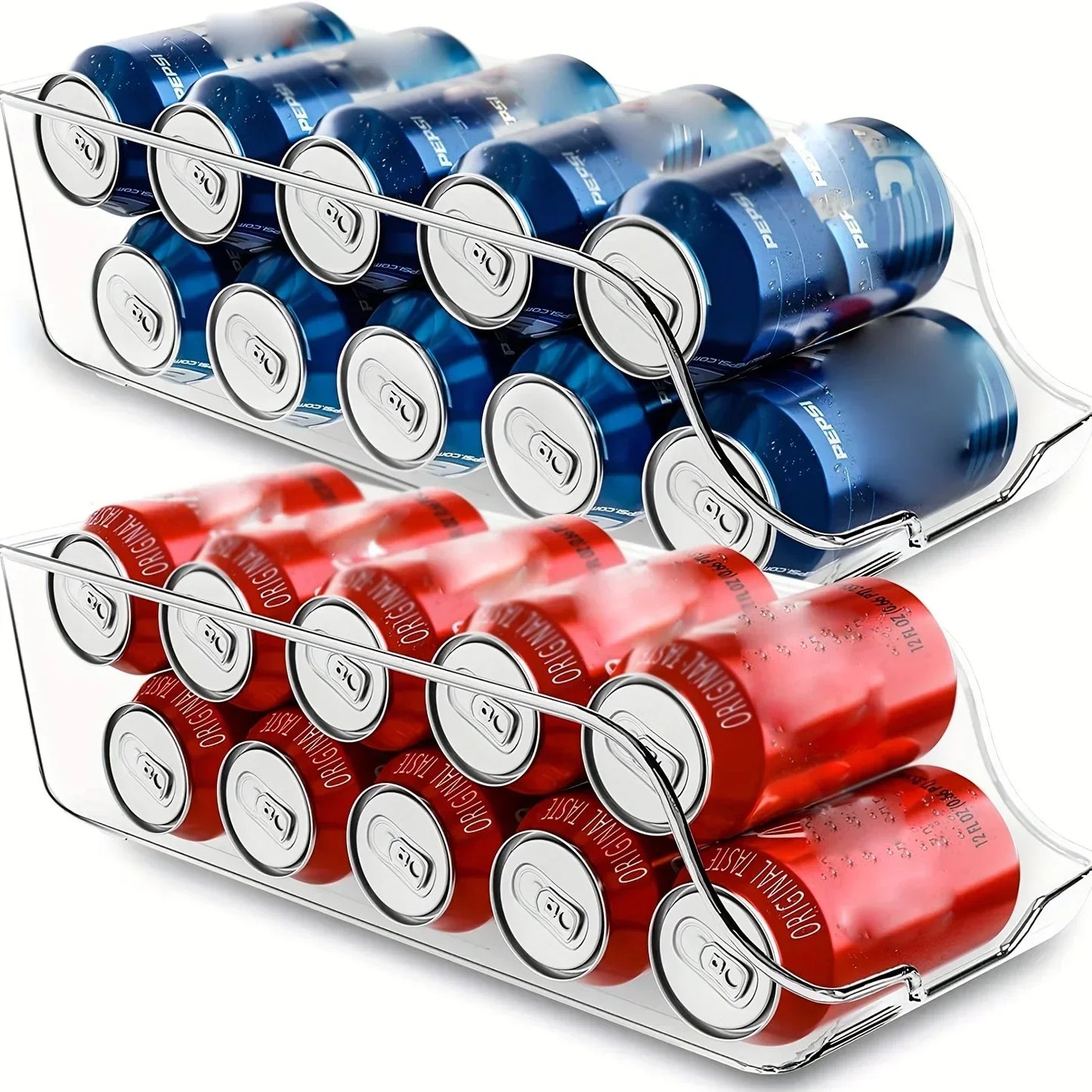 Organizador de Geladeira para Latas e Bebidas