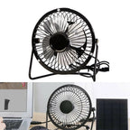 Mini Ventilador USB Girável para Mesa | Leve e Silencioso