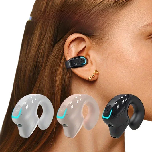 Fone Bluetooth de Condução Óssea com Microfone