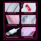 Mouse Gamer com Fio Limei S1 LED RGB USB 1200 DPI