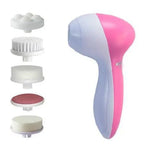 Kit Limpeza Facial 5 em 1 — Escova + Massageador + Remove Cravos