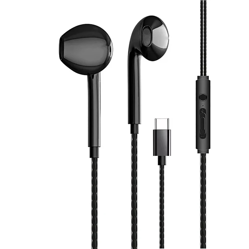 Fone Intra-auricular USB-C com Microfone para Games e Música