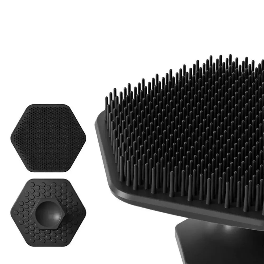 Escova de Limpeza Facial em Silicone | Limpeza Profunda e Massagem