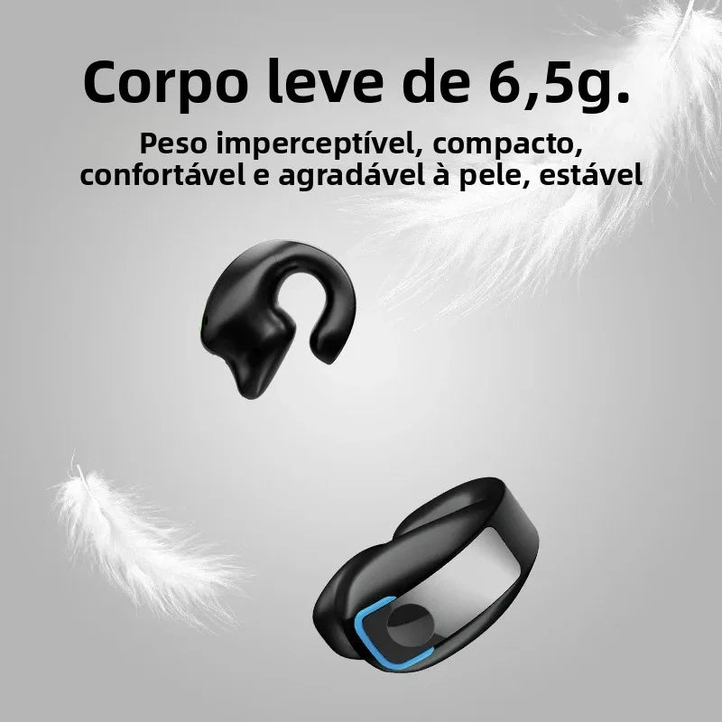 Fone Bluetooth de Condução Óssea com Microfone